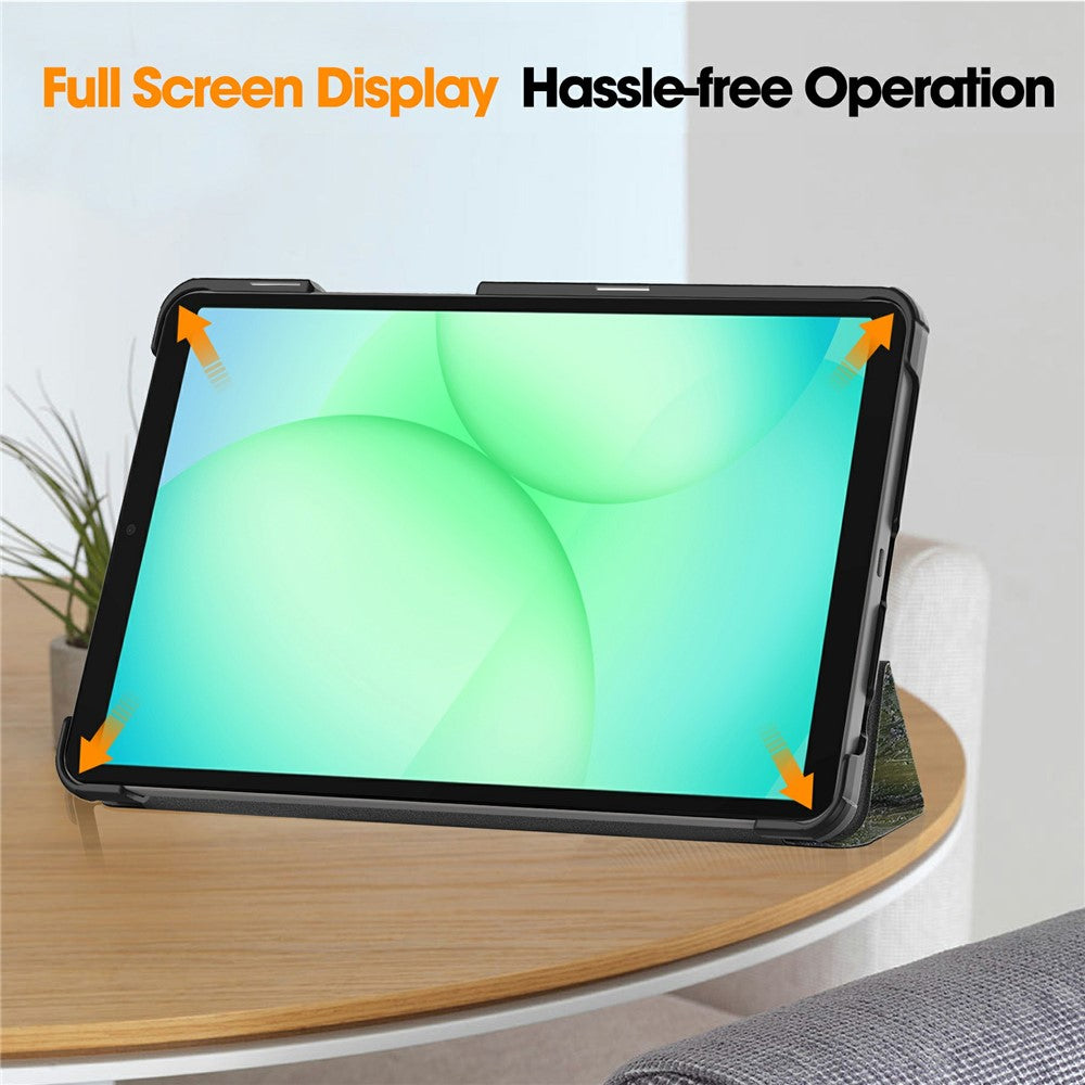 Θήκη για Samsung Galaxy Tab A11 / Tab A9, Techsuit, FoldPro Starry Night Νέο Μοντέλο, Πολύχρωμο