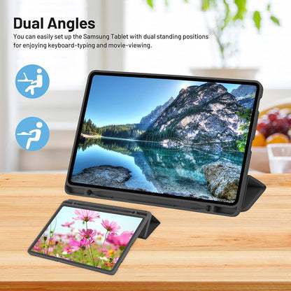Θήκη για Samsung Galaxy Tab A7 Lite, Techsuit, Flex Trifold, Μαύρη