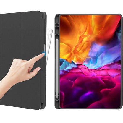 Θήκη για Samsung Galaxy Tab A9+, Techsuit, Flex Trifold, Μωβ