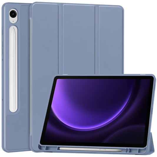 Θήκη για Samsung Galaxy Tab S10 FE+, Techsuit, Flex Trifold, Μωβ