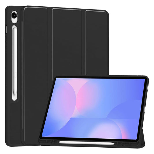 Θήκη για Samsung Galaxy Tab S10 FE+, Techsuit, Flex Trifold, Μαύρη