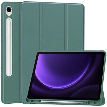 Θήκη για Samsung Galaxy Tab S10 FE+, Techsuit, Flex Trifold, Πράσινη