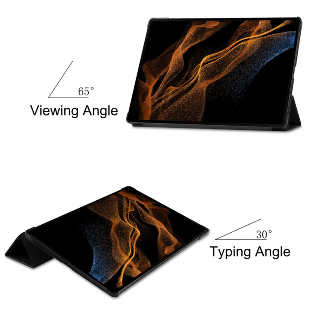 Θήκη για Samsung Galaxy Tab S10+ / Tab S9 FE+ / Tab S9+, Techsuit, FoldPro, Μαύρη