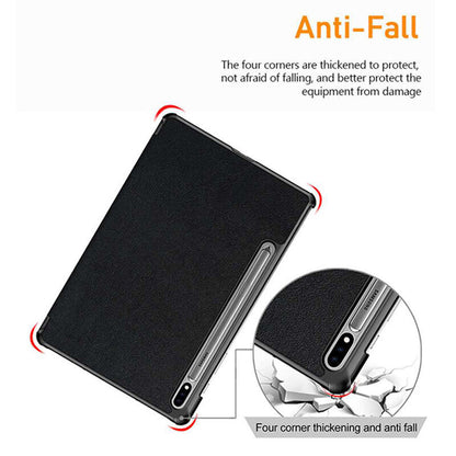 Θήκη για Samsung Galaxy Tab S10 Ultra / Tab S9 Ultra / Tab S8 Ultra, Techsuit, FoldPro Unicorn, Πολύχρωμο