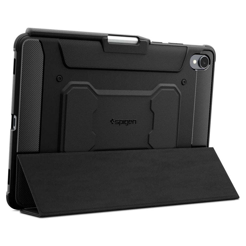 Θήκη για Samsung Galaxy Tab S11, Spigen, Rugged Armor Pro, Μαύρη ACS10149