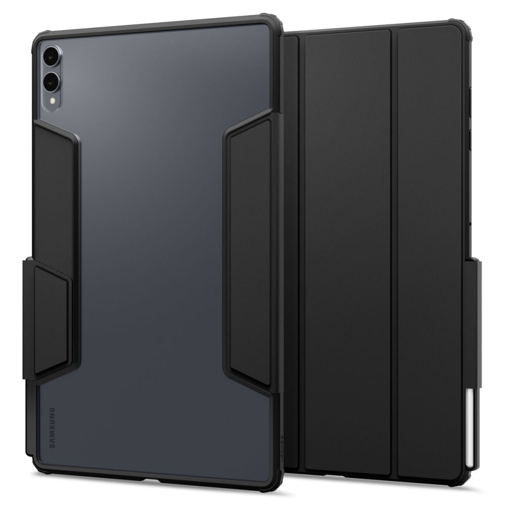Θήκη για Samsung Galaxy Tab S11 Ultra, Spigen, Ultra Hybrid Pro, Μαύρη