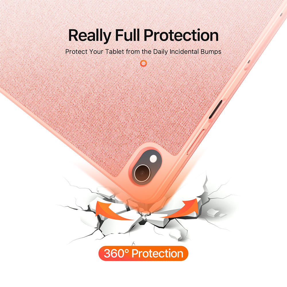 Θήκη για Samsung Galaxy Tab S12 Plus, DUX DUCIS, Domo με θήκη για γραφίδα, Ροζ