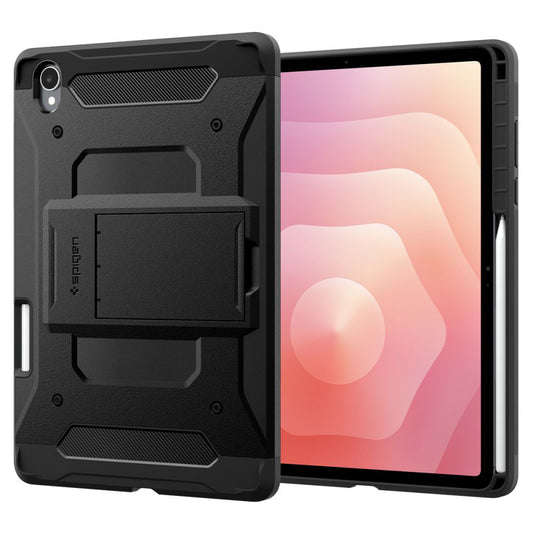 Θήκη για Samsung Galaxy Tab S12 Plus, Spigen, Tough Armor Pro, Μαύρη ACS11827