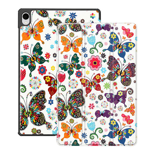 Θήκη για Samsung Galaxy Tab S12 Plus, Techsuit, FoldPro Butterfly, Πολύχρωμο