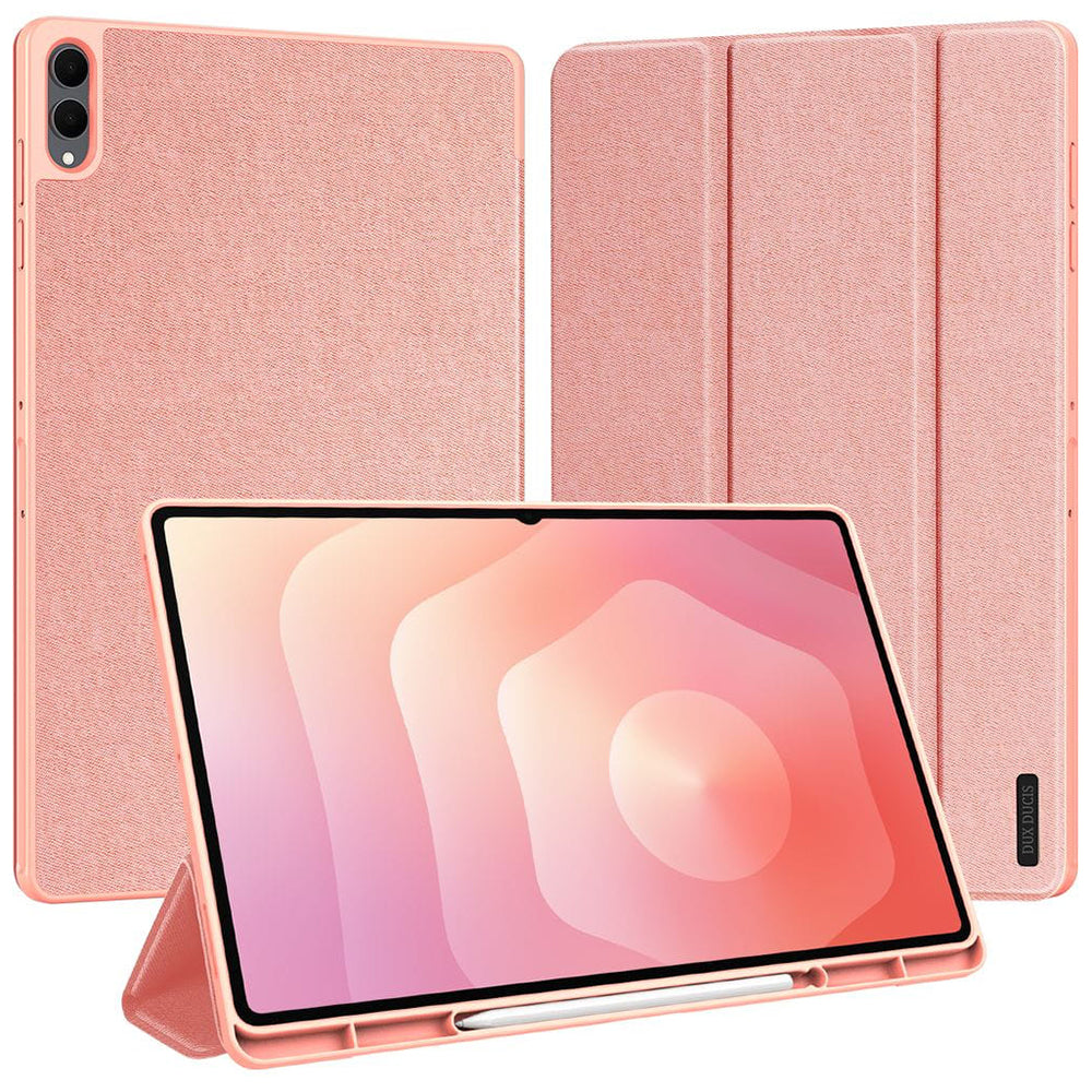 Θήκη για Samsung Galaxy Tab S12 Ultra / Tab S11 Ultra, DUX DUCIS, Domo με θήκη για γραφίδα, Ροζ
