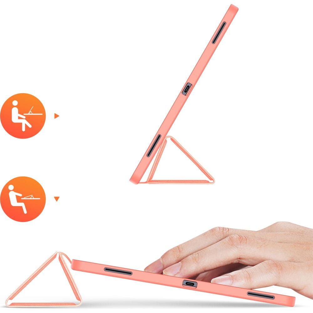 Θήκη για Samsung Galaxy Tab S12 Ultra / Tab S11 Ultra, DUX DUCIS, Domo με θήκη για γραφίδα, Ροζ