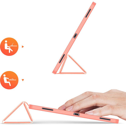 Θήκη για Samsung Galaxy Tab S12 Ultra / Tab S11 Ultra, DUX DUCIS, Domo με θήκη για γραφίδα, Ροζ