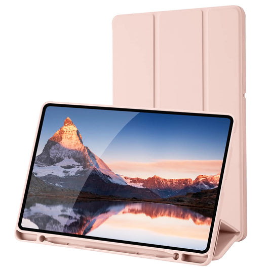 Θήκη για Samsung Galaxy Tab S6 Lite (2024) / Tab S6 Lite (2022) / Tab S6 Lite (2020), Techsuit, Flex Trifold, Ροζ