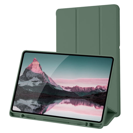 Θήκη για Samsung Galaxy Tab S6 Lite (2024) / Tab S6 Lite (2022) / Tab S6 Lite (2020), Techsuit, Flex Trifold, Πράσινο