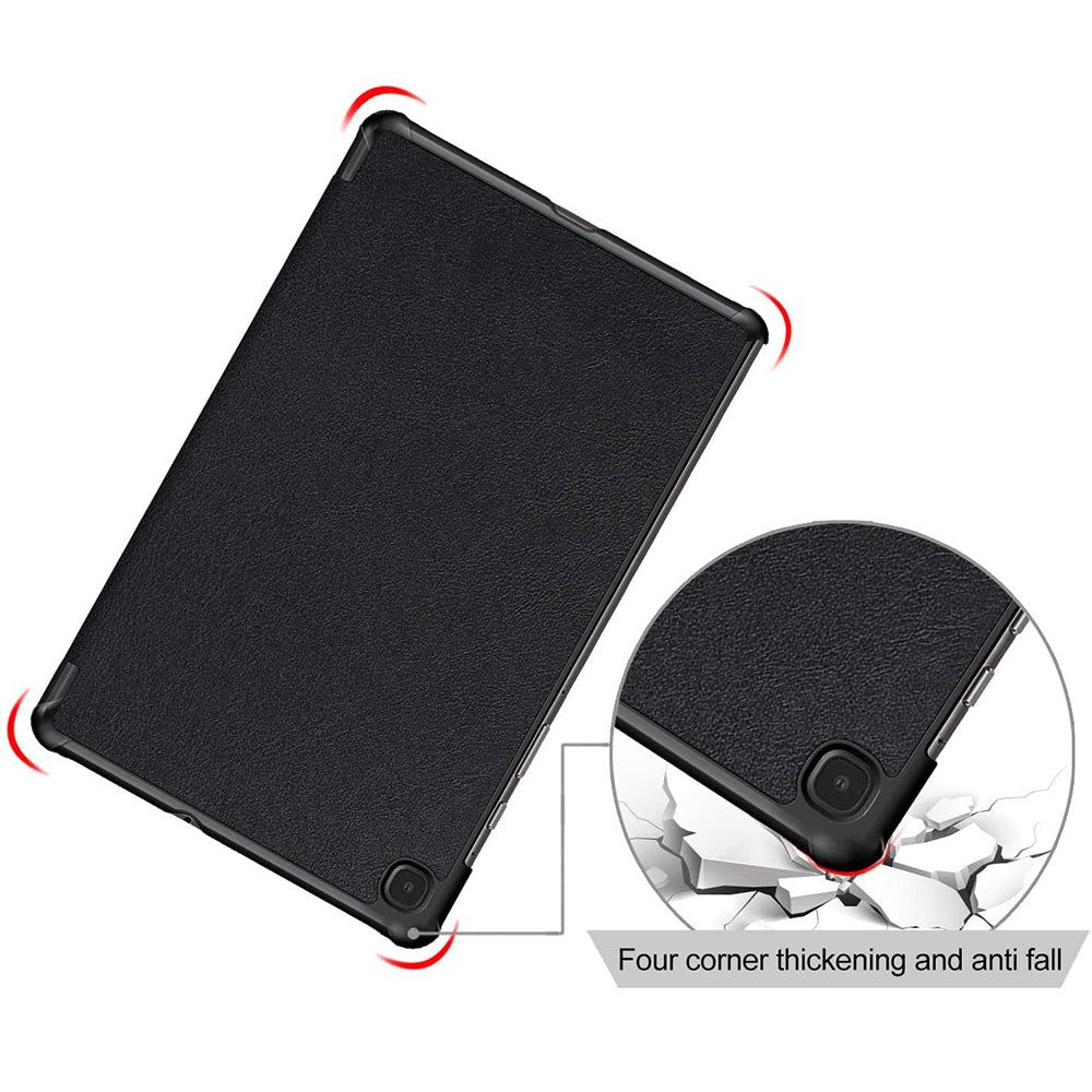 Case for Samsung Galaxy Tab S6 Lite (2024) / Tab S6 Lite (2022) / Tab S6 Lite (2020), Techsuit, FoldPro, Black