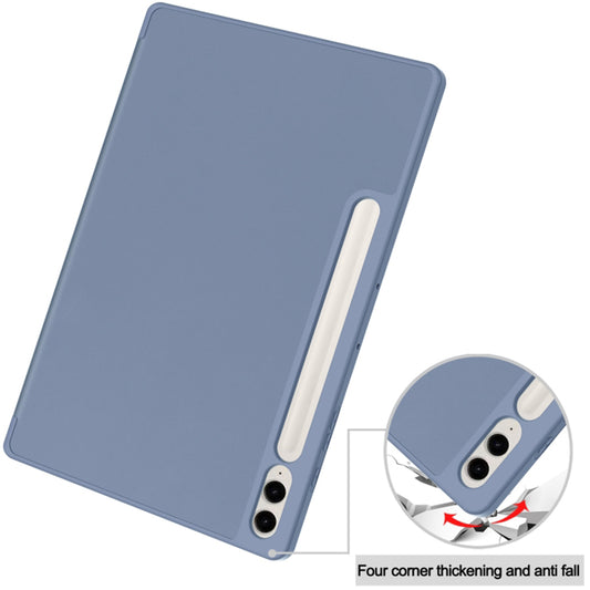 Θήκη για Samsung Galaxy Tab S9 FE+, Techsuit, Flex Trifold, Μωβ