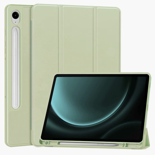 Θήκη για Samsung Galaxy Tab S9 FE / Tab S9 / Tab S10 FE, Techsuit, Flex Trifold, Πράσινο Matcha