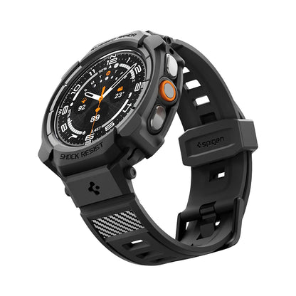 Case for Samsung Galaxy Watch Ultra2, Spigen, Rugged Armor Pro, Matte Black ACS11612