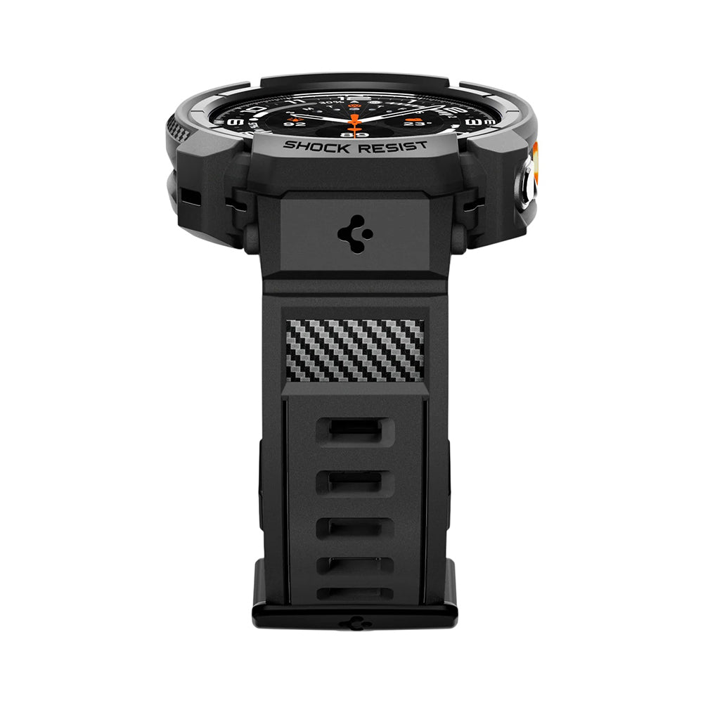 Case for Samsung Galaxy Watch Ultra2, Spigen, Rugged Armor Pro, Matte Black ACS11612