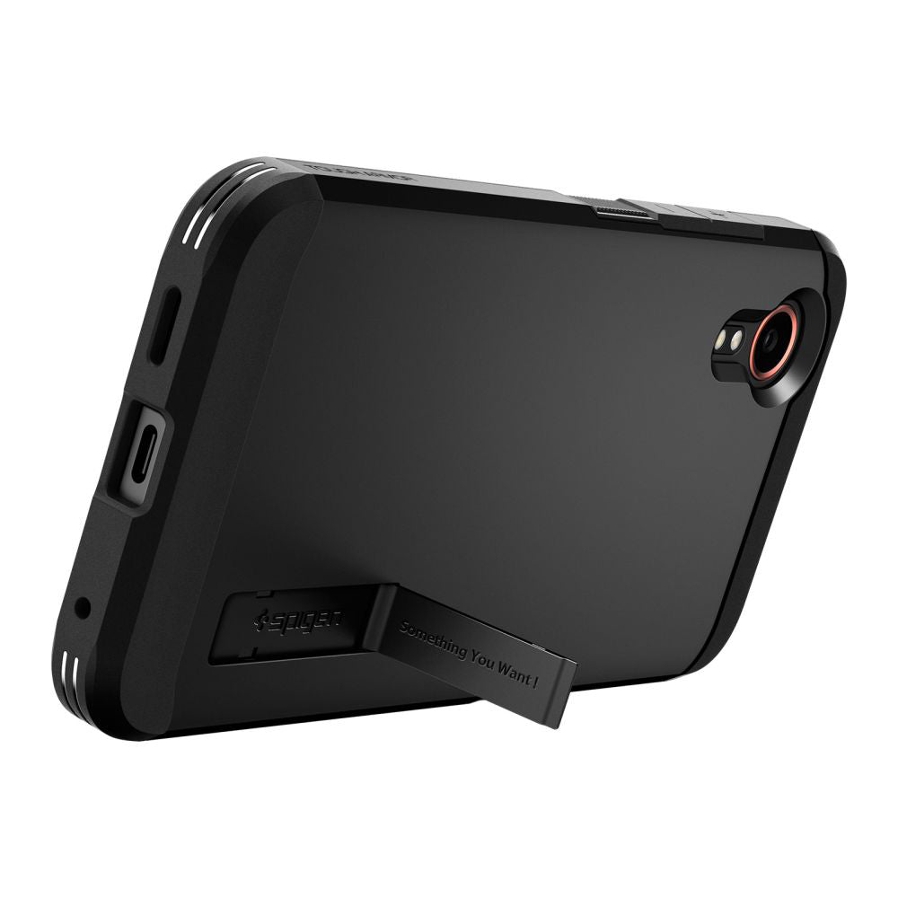 Θήκη για Samsung Galaxy Xcover7 G556, Spigen, Tough Armor, Μαύρη ACS07505