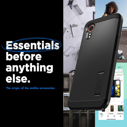 Θήκη για Samsung Galaxy Xcover7 G556, Spigen, Tough Armor, Μαύρη ACS07505