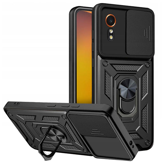 Θήκη για Samsung Galaxy Xcover7 G556, Techsuit, CamShield, Μαύρο