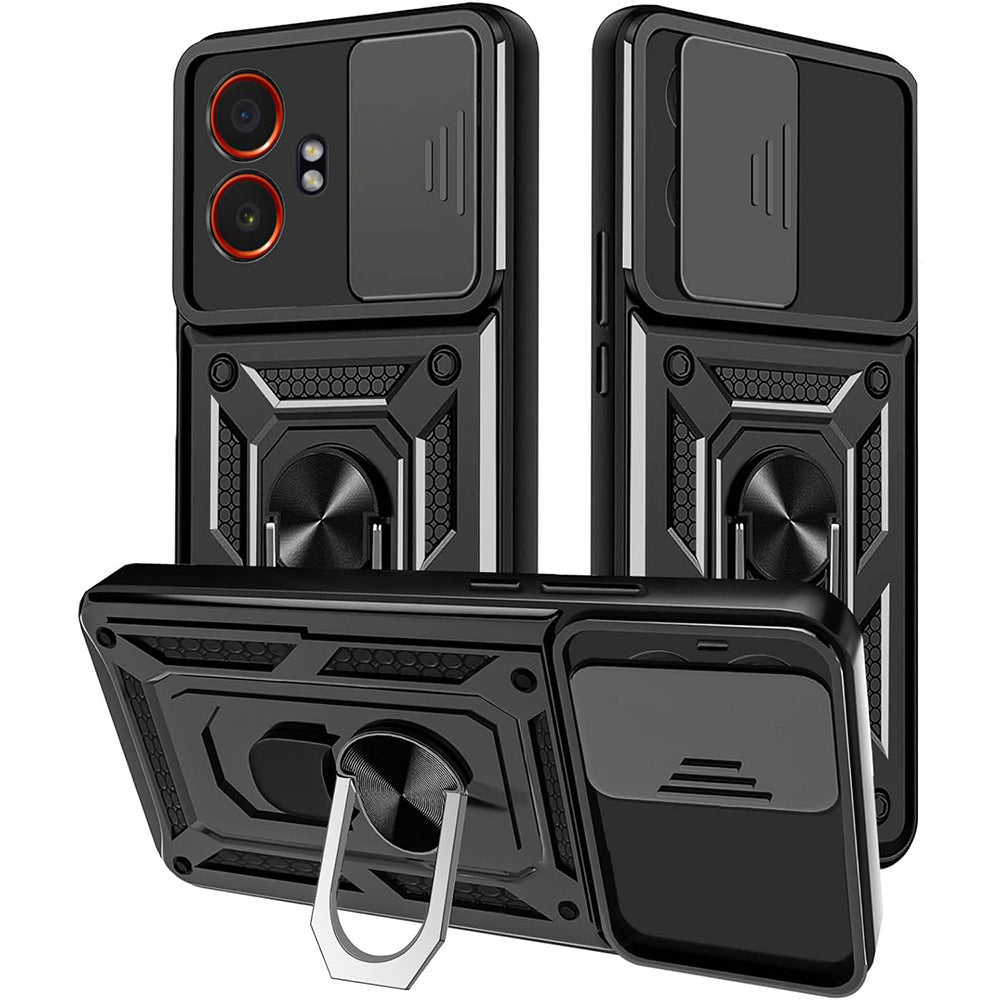 Θήκη για Samsung Galaxy XCover7 Pro, Techsuit, CamShield, Μαύρο