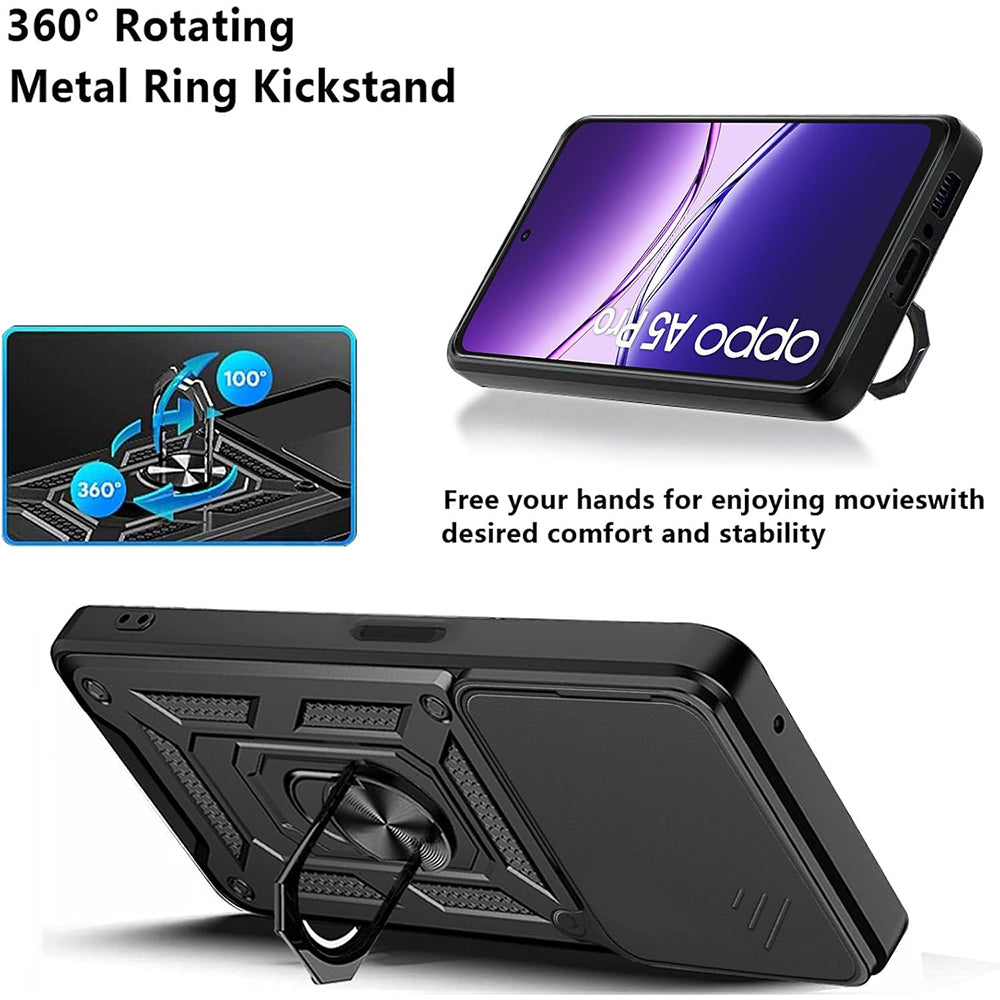 Θήκη για Samsung Galaxy XCover7 Pro, Techsuit, CamShield, Μαύρο