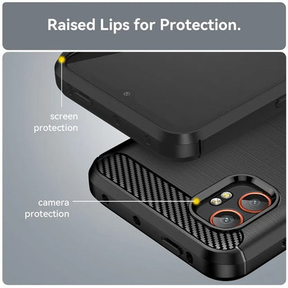 Θήκη για Samsung Galaxy XCover7 Pro, Techsuit, Carbon, Μαύρη