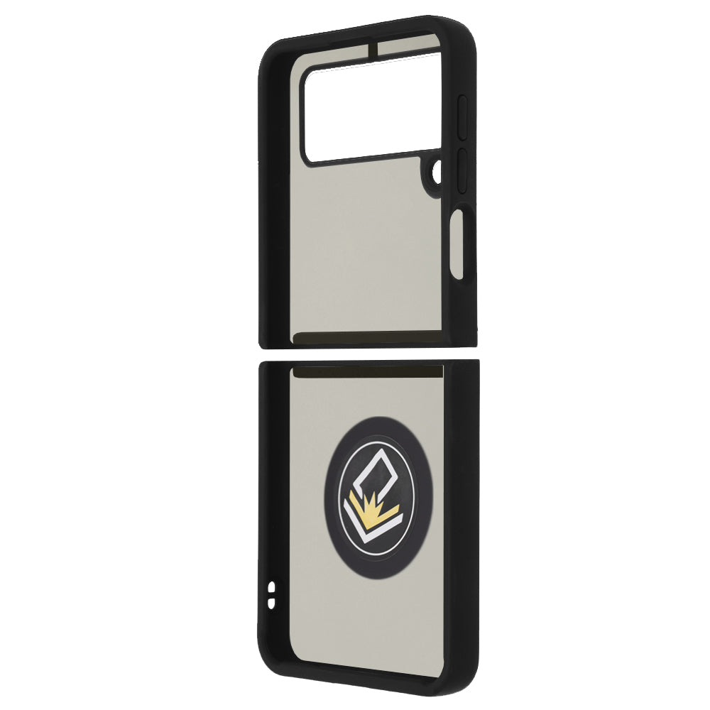 Θήκη για Samsung Galaxy Z Flip3 5G F711, Techsuit, Glinth, Μαύρο