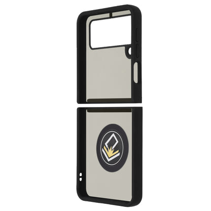 Θήκη για Samsung Galaxy Z Flip3 5G F711, Techsuit, Glinth, Μαύρο