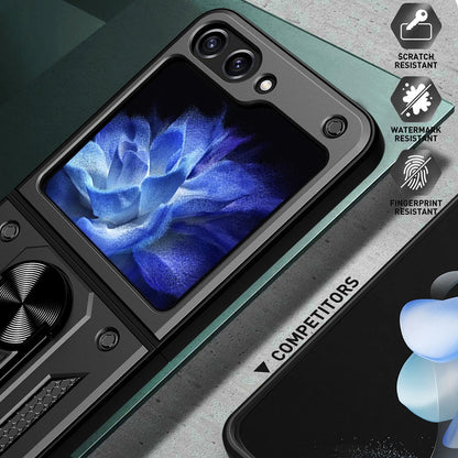 Θήκη για Samsung Galaxy Z Flip5 F731, Techsuit, CamShield, Μαύρο