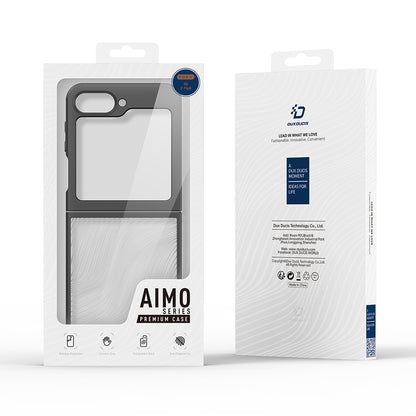 Θήκη για Samsung Galaxy Z Flip6 F741, DUX DUCIS, Aimo, Μαύρο