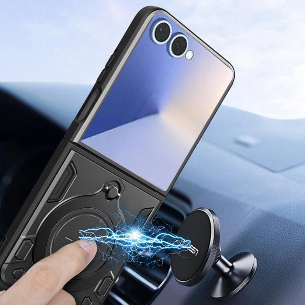 Θήκη για Samsung Galaxy Z Flip7 F766, Techsuit, CamGuard Pro, Μπλε
