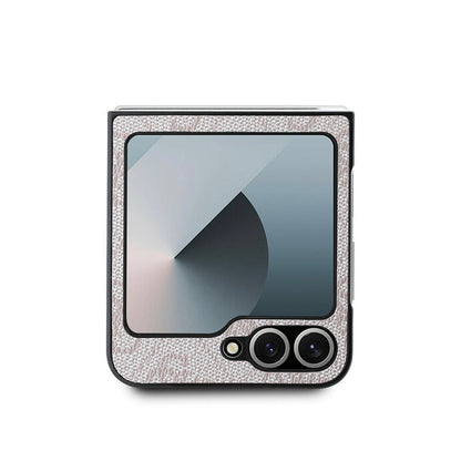 Case for Samsung Galaxy Z Flip7 FE F761 / Z Flip6 F741, Guess, 4G Metal Logo, Black