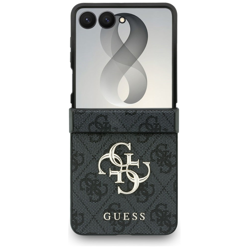 Case for Samsung Galaxy Z Flip8 F776, Guess, 4G Big Logo, Black