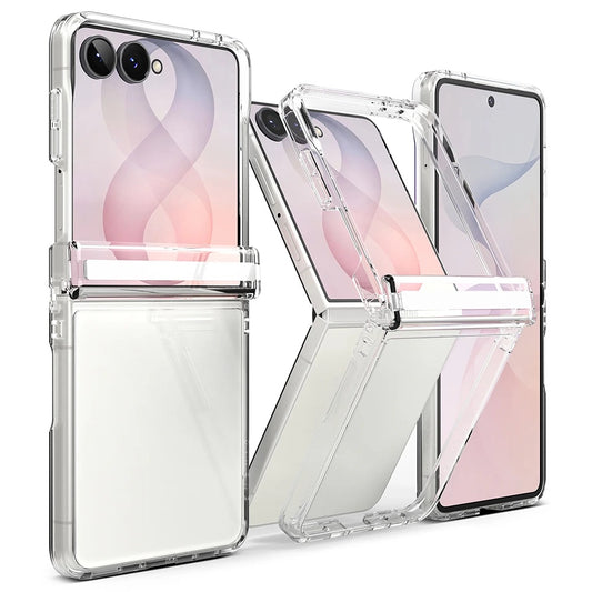 Θήκη για Samsung Galaxy Z Flip8 F776, Ringke, Fusion Flap, Διαφανής