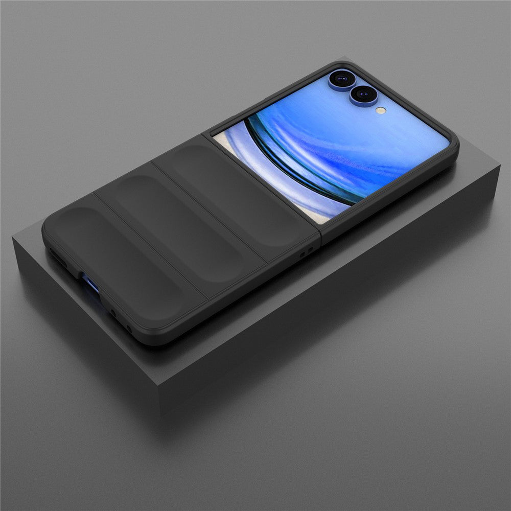 Case for Samsung Galaxy Z Flip8 F776, Techsuit, Magic Shield, Black