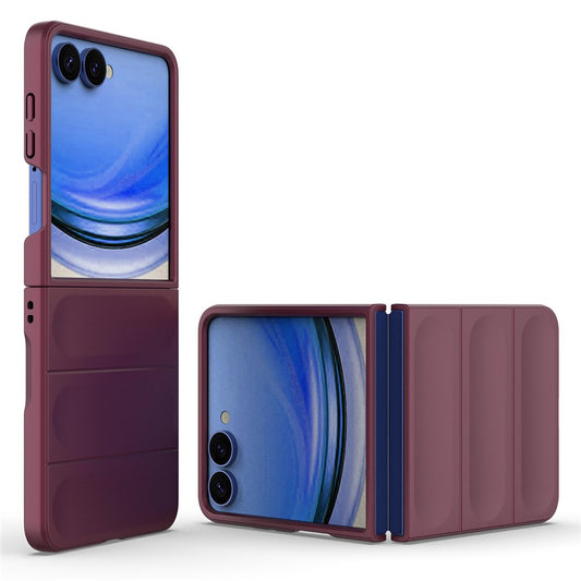 Θήκη για Samsung Galaxy Z Flip8 F776, Techsuit, Magic Shield, Βυσσινί