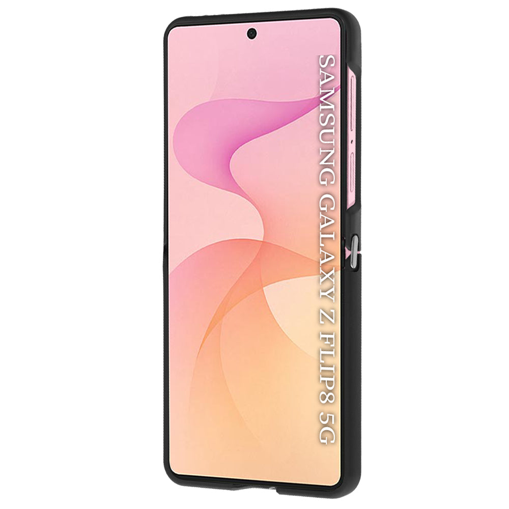 Θήκη για Samsung Galaxy Z Flip8 F776 / Z Flip7 F766, Techsuit, Glinth, Μαύρο