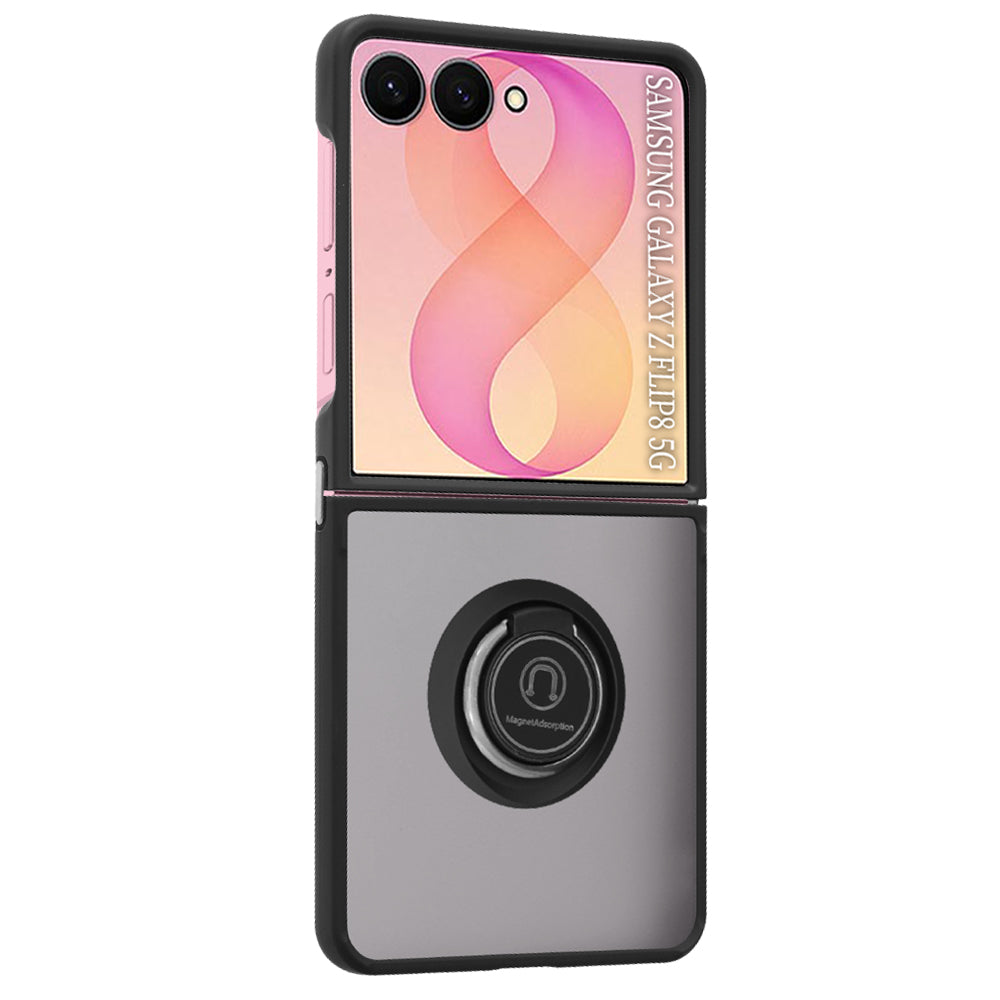Θήκη για Samsung Galaxy Z Flip8 F776 / Z Flip7 F766, Techsuit, Glinth, Μαύρο