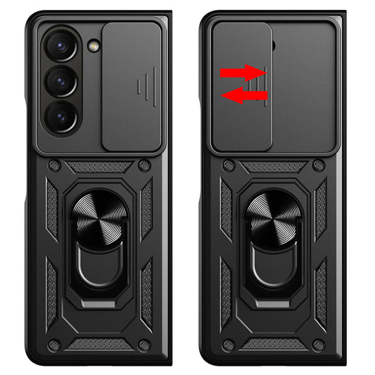 Θήκη για Samsung Galaxy Z Fold5 F946, Techsuit, CamShield, Μαύρο
