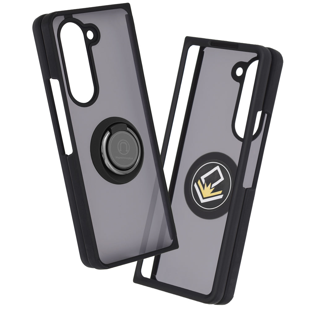 Case for Samsung Galaxy Z Fold5 F946, Techsuit, Glinth, Black