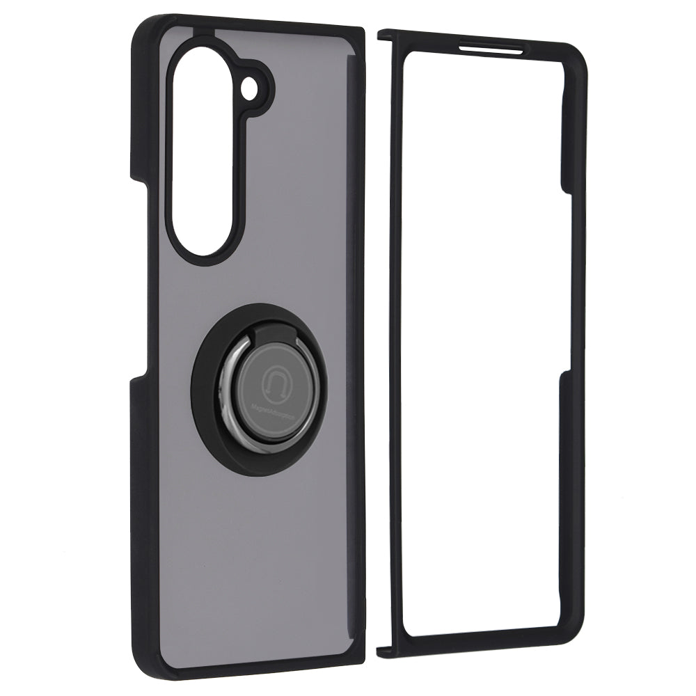 Case for Samsung Galaxy Z Fold5 F946, Techsuit, Glinth, Black