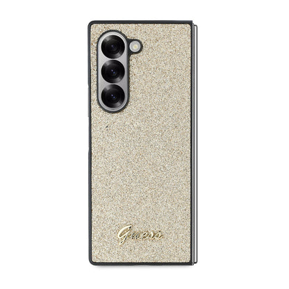 Θήκη για Samsung Galaxy Z Fold6 F956, Guess, Glitter Script, Χρυσή