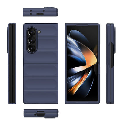 Θήκη για Samsung Galaxy Z Fold6 F956, Techsuit, Magic Shield, Βυσσινί