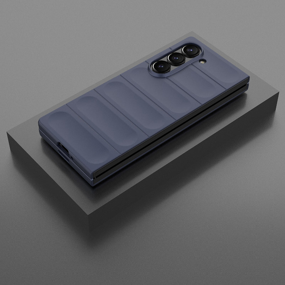 Θήκη για Samsung Galaxy Z Fold6 F956, Techsuit, Magic Shield, Βυσσινί