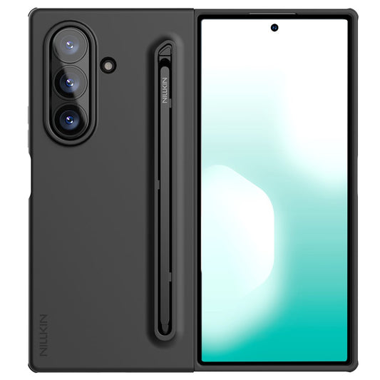 Θήκη για Samsung Galaxy Z Fold7 F966, Nillkin, Flex Pure με Θήκη για S-Pen, Μαύρο