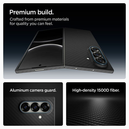 Θήκη για Samsung Galaxy Z Fold7 F966, Spigen, Air Skin, Μαύρη ACS09555