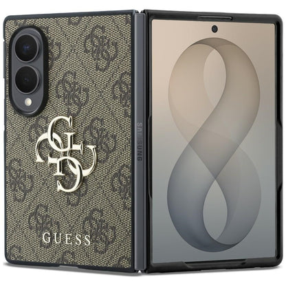 Case for Samsung Galaxy Z Fold8 F971, Guess, 4G Big Logo, Brown